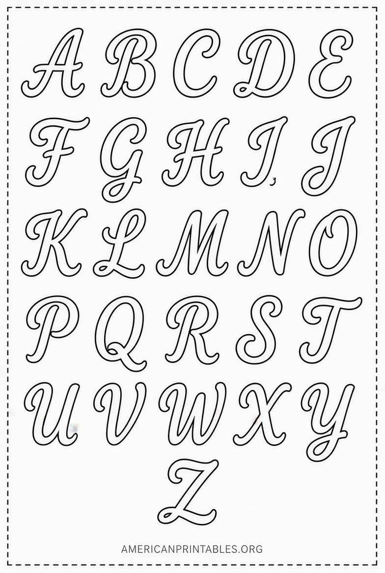 Free Printable Cursive Letter Stencils (4)