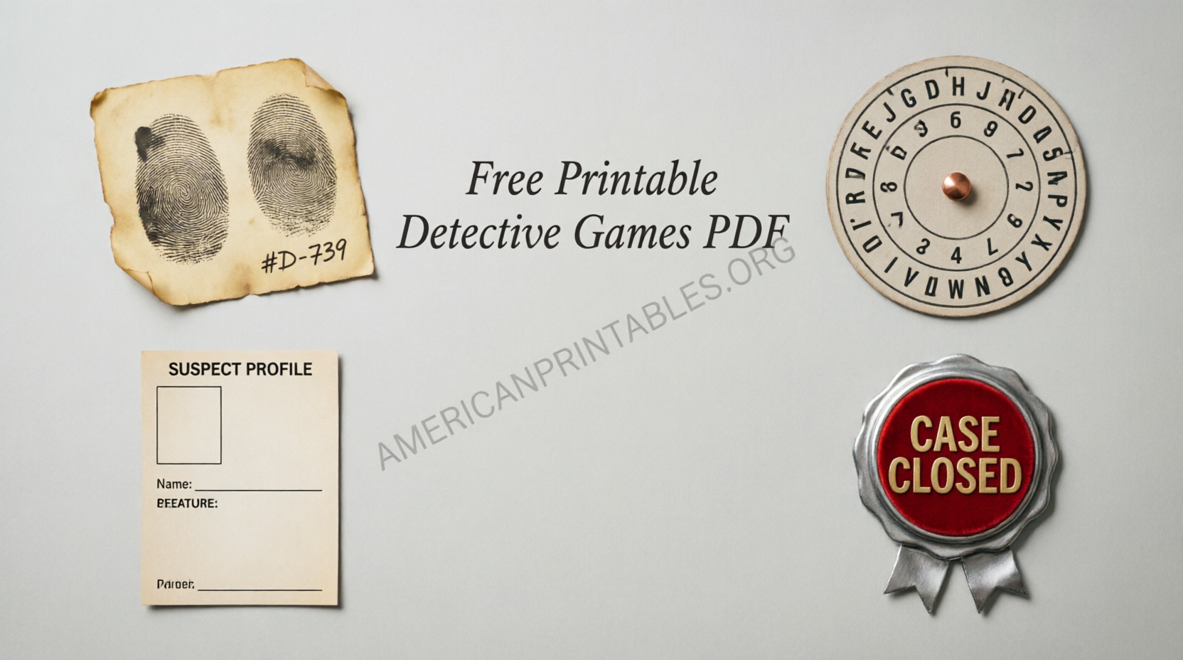 Free Printable Detective Games PDF for Kids (2)