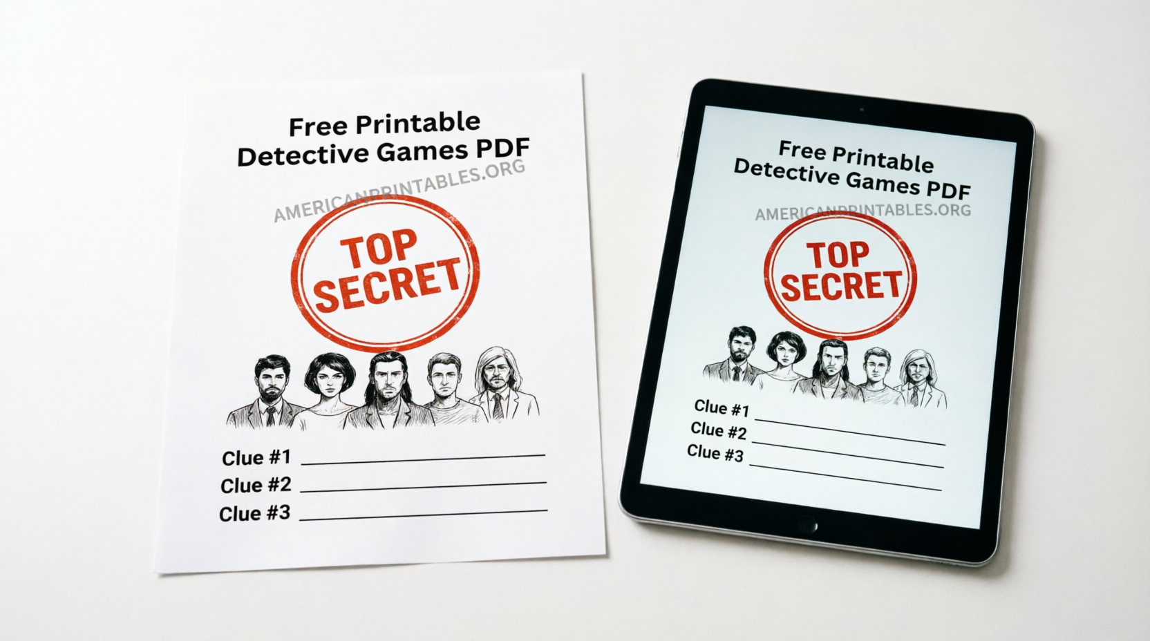 Free Printable Detective Games PDF for Kids (3)