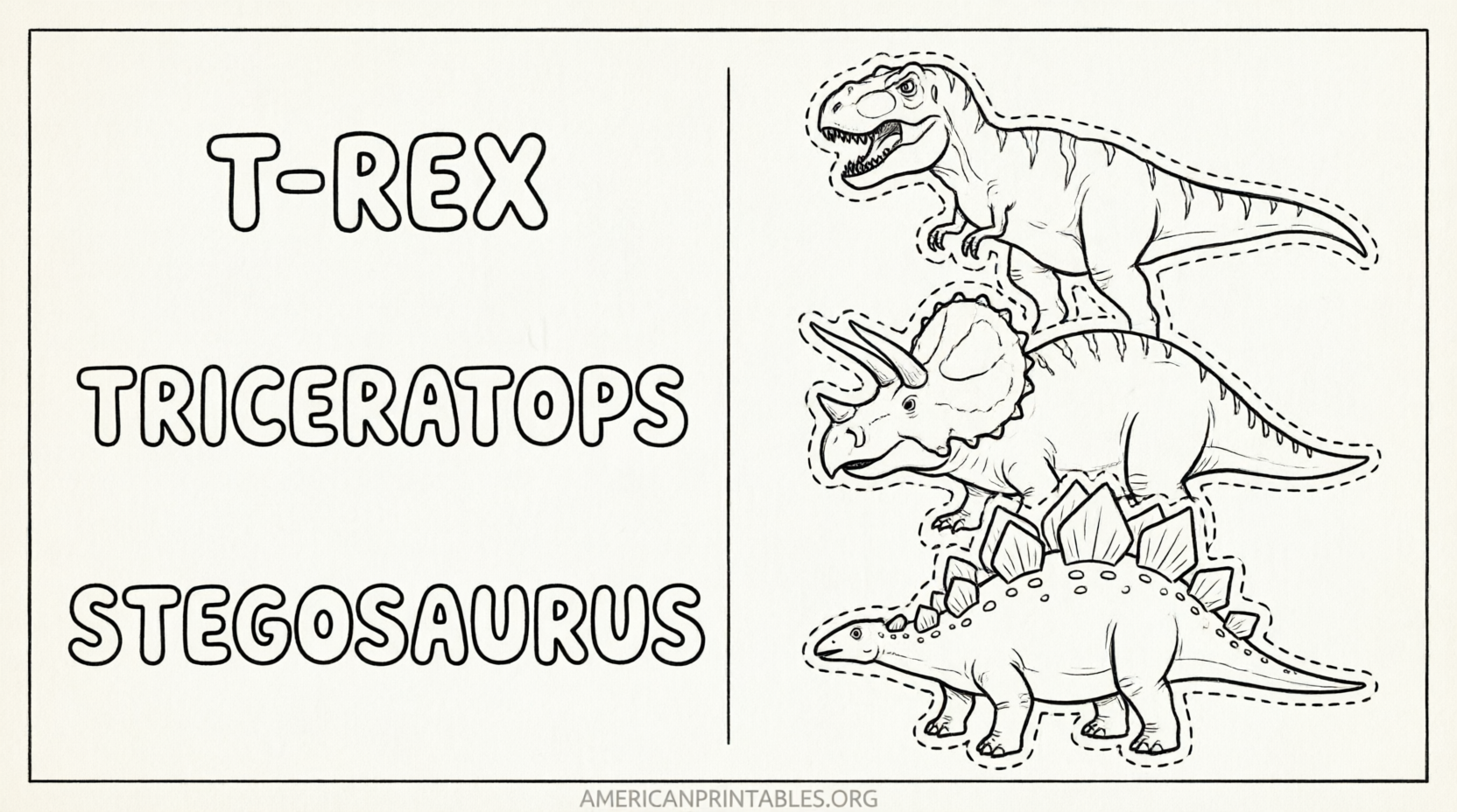 Free Printable Dinosaur Cut and Paste Activities (3)