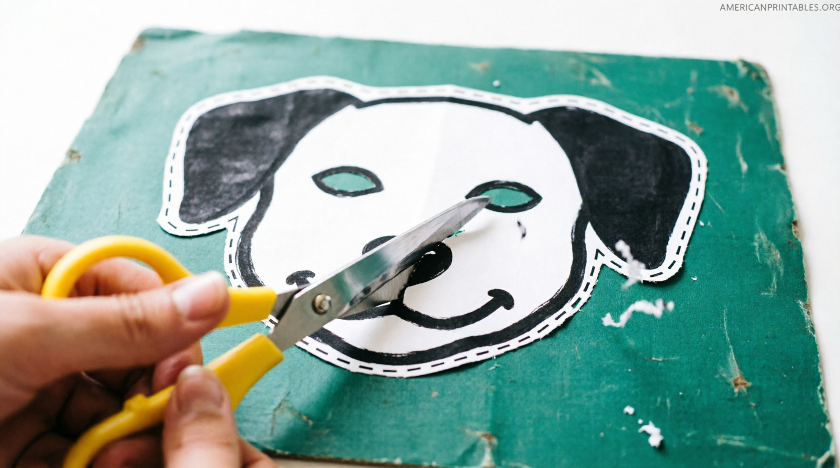 Free Printable Dog Mask Template for Kids (2)