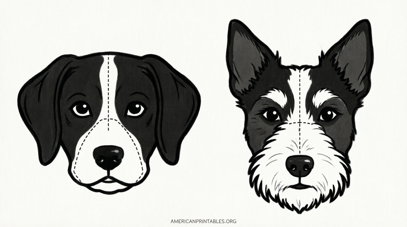 Free Printable Dog Mask Template for Kids (4)