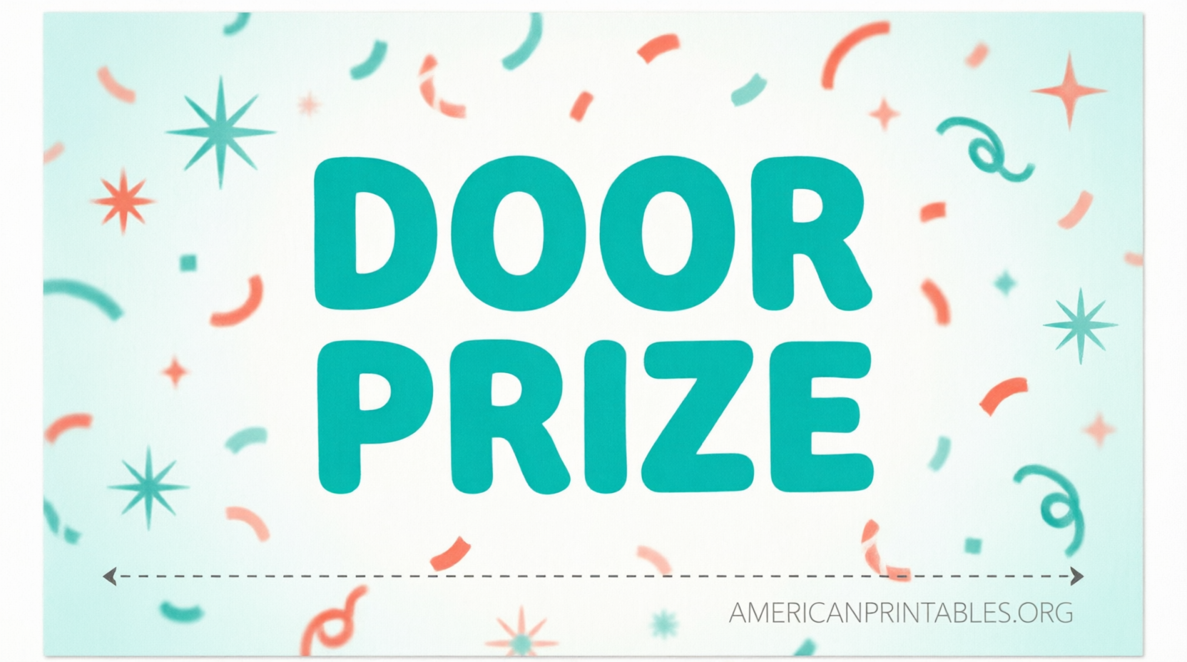 Free Printable Door Prize Tickets (3)