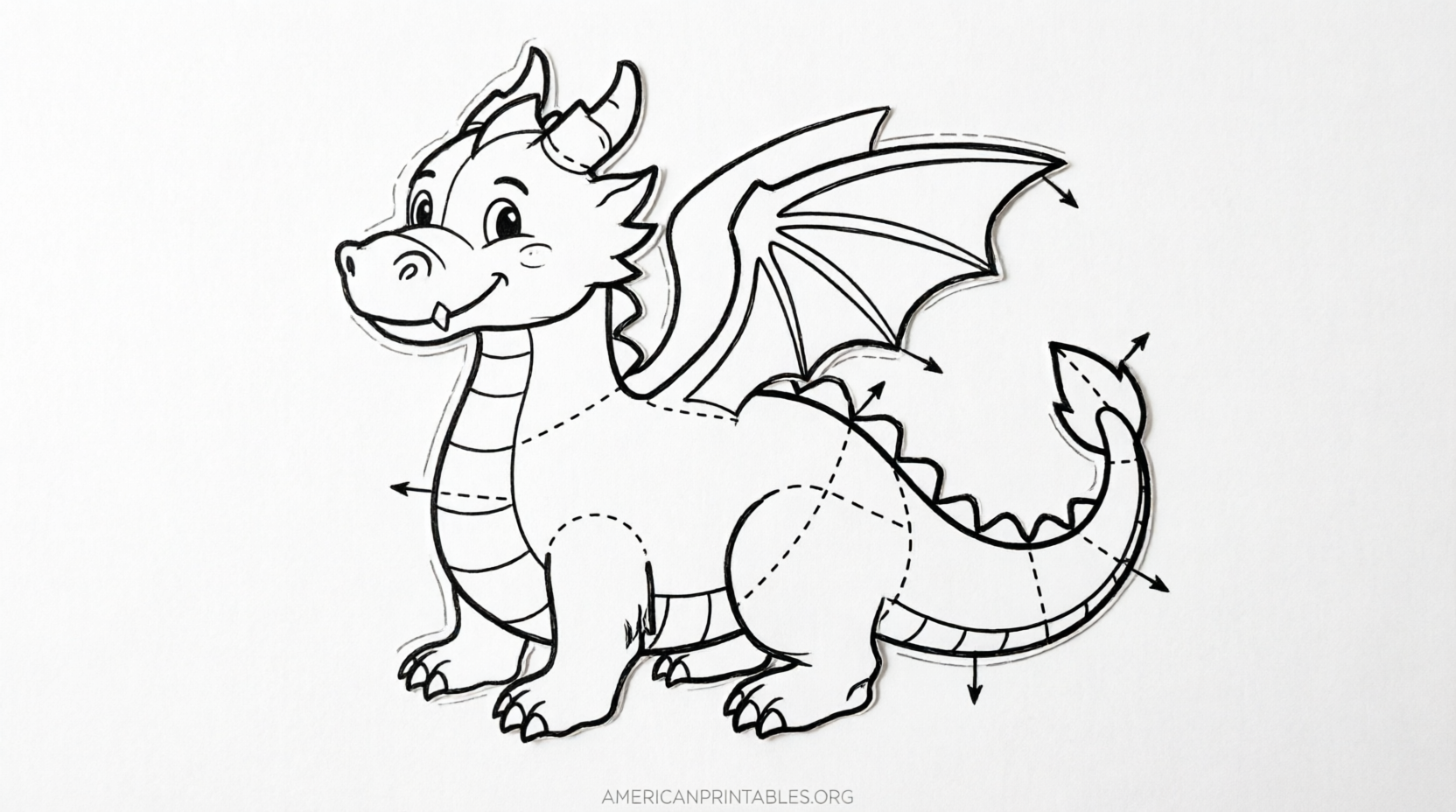 Free Printable Dragon Puppet Templates for Kids (1)