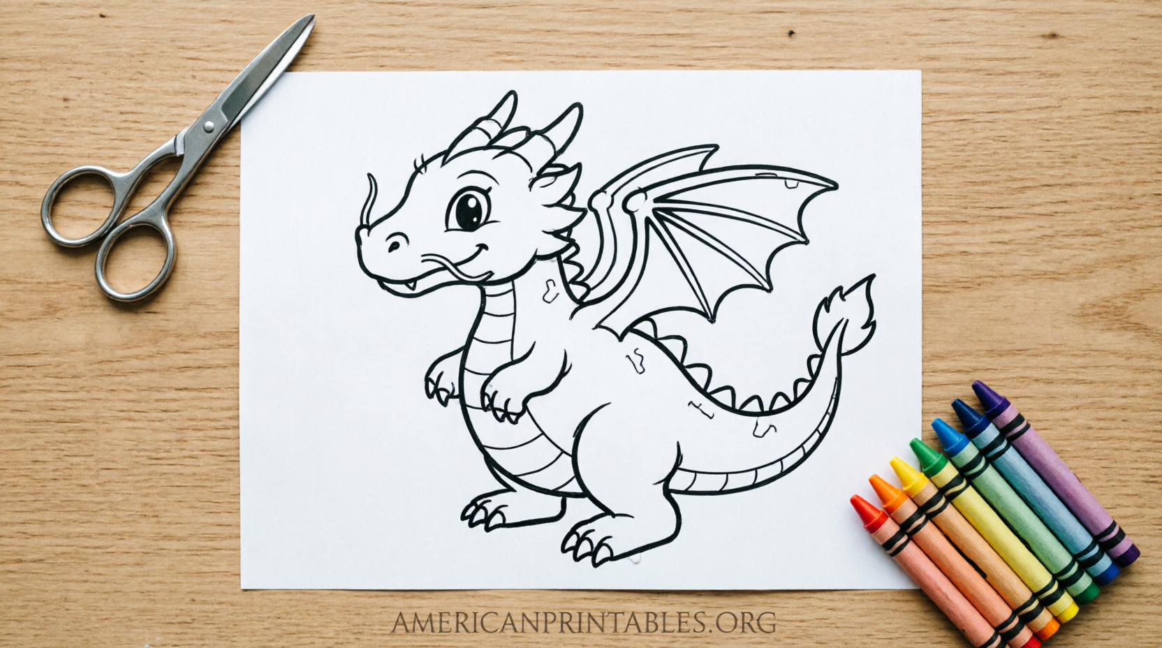 Free Printable Dragon Puppet Templates for Kids (2)
