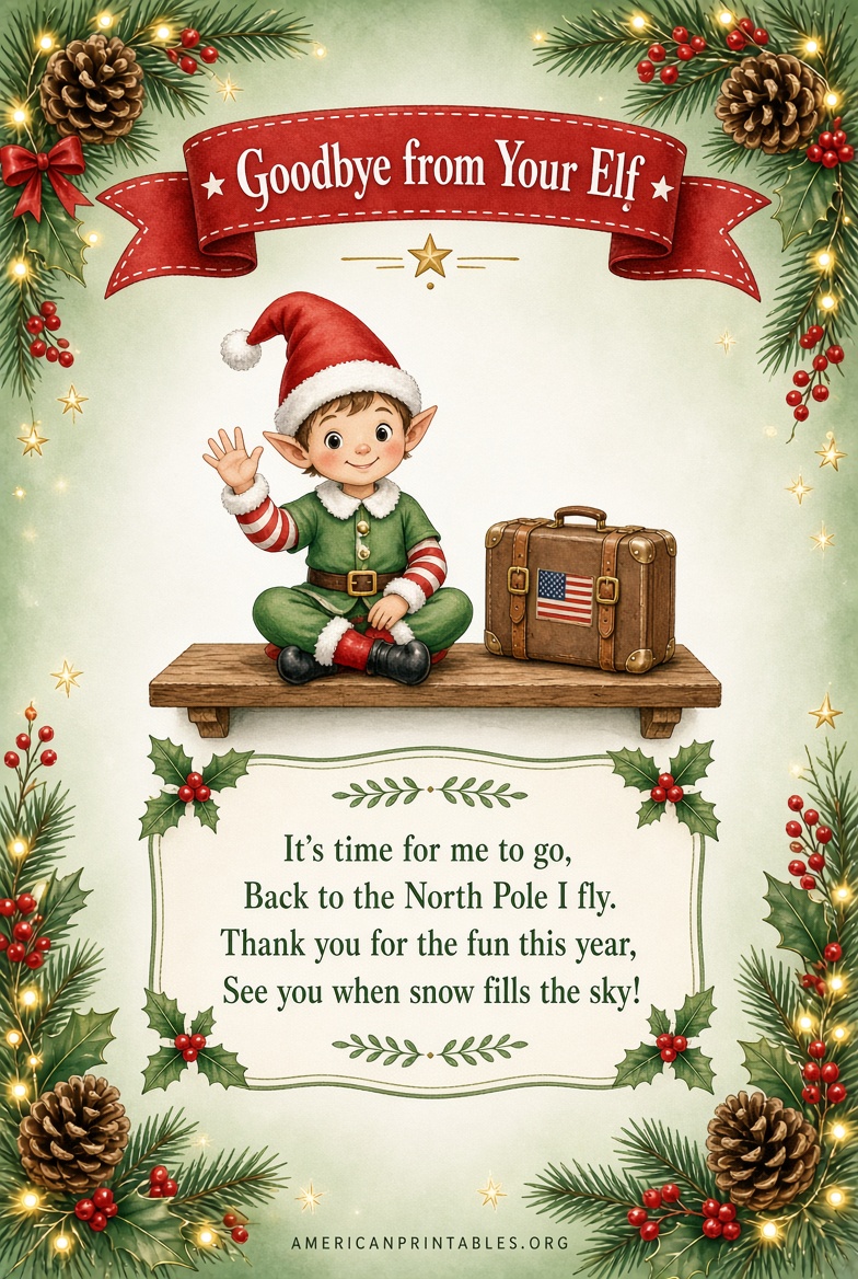 Free Printable Elf on the Shelf Goodbye Poem (1)