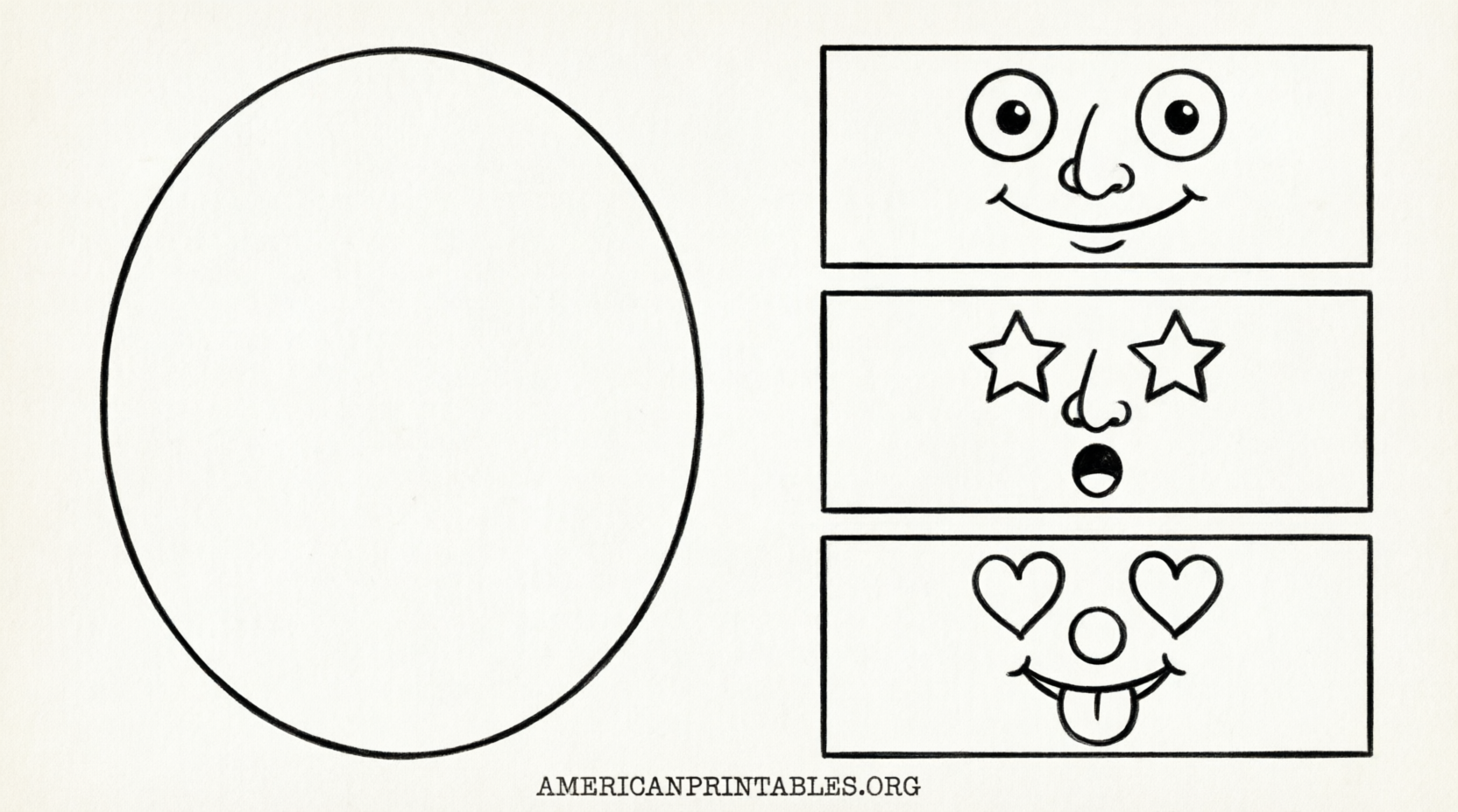 Free Printable Eyes Nose Mouth Templates (4)