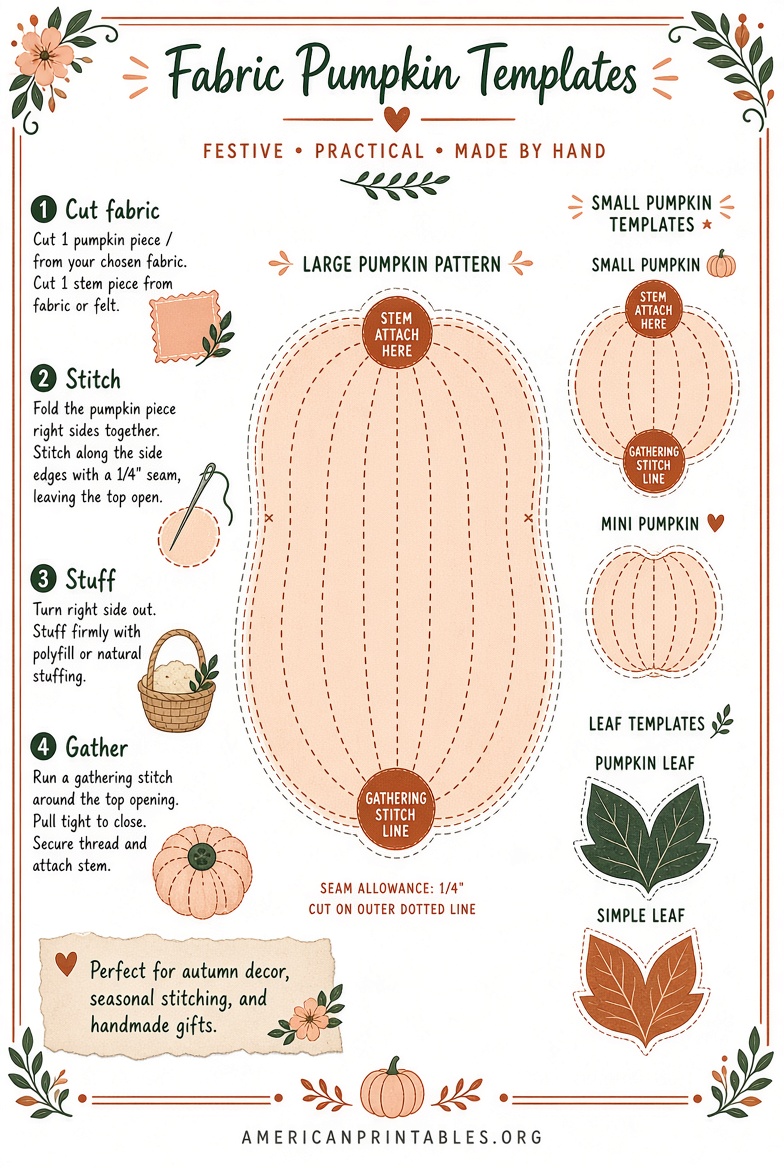 Free Printable Fabric Pumpkin Pattern Guide (4)