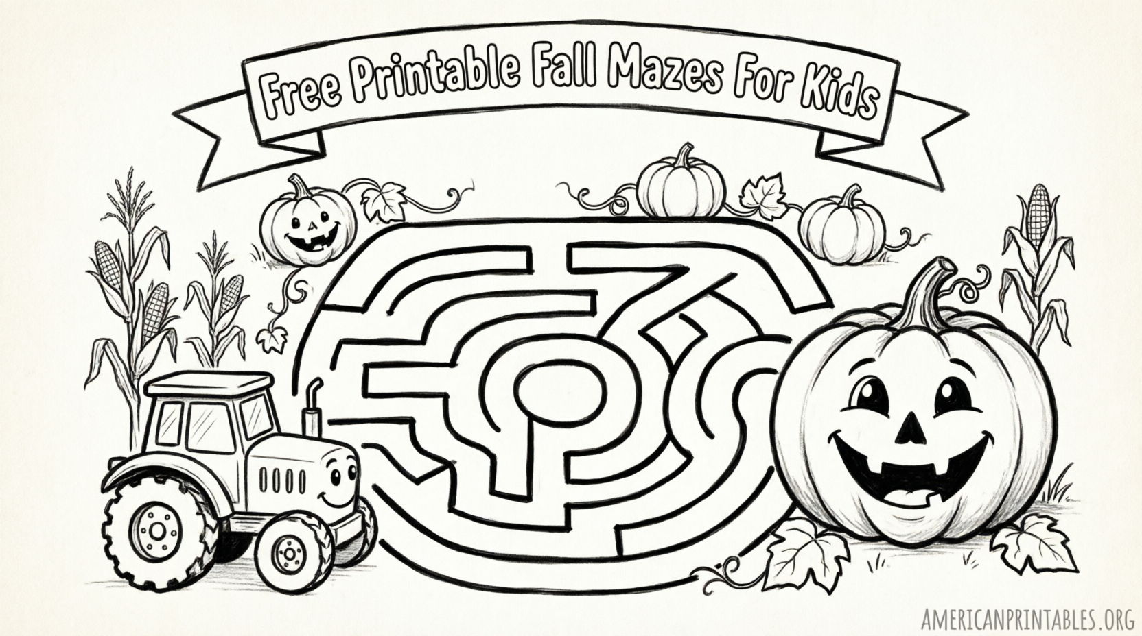 Free Printable Fall Mazes for Kids (4)