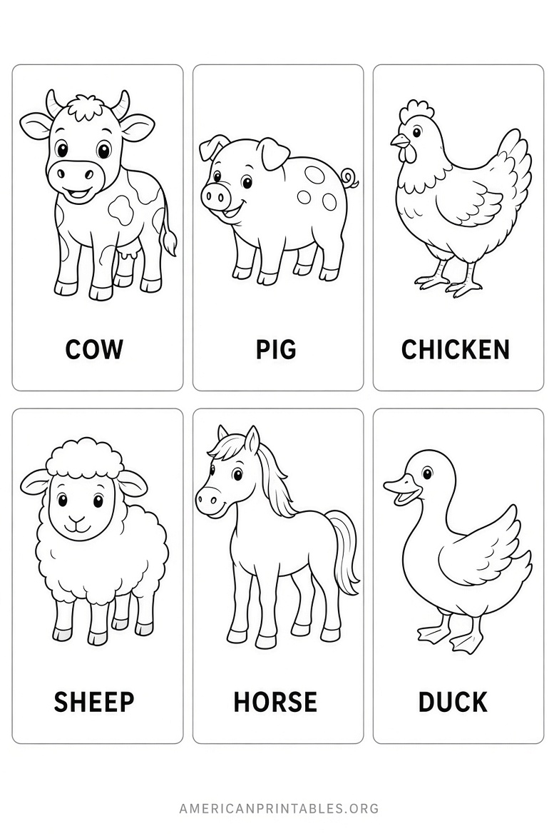 Free Printable Farm Animal Pictures for Kids (3)