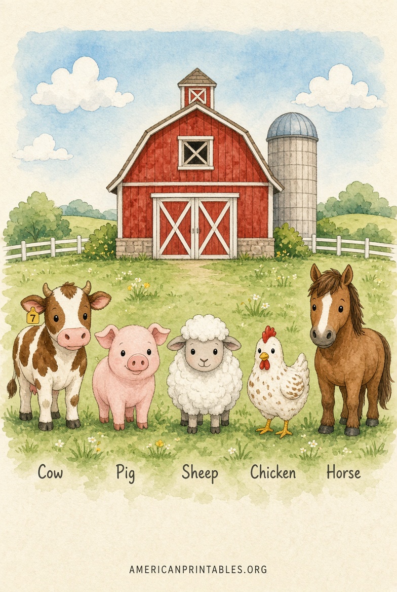 Free Printable Farm Animal Pictures for Kids (4)