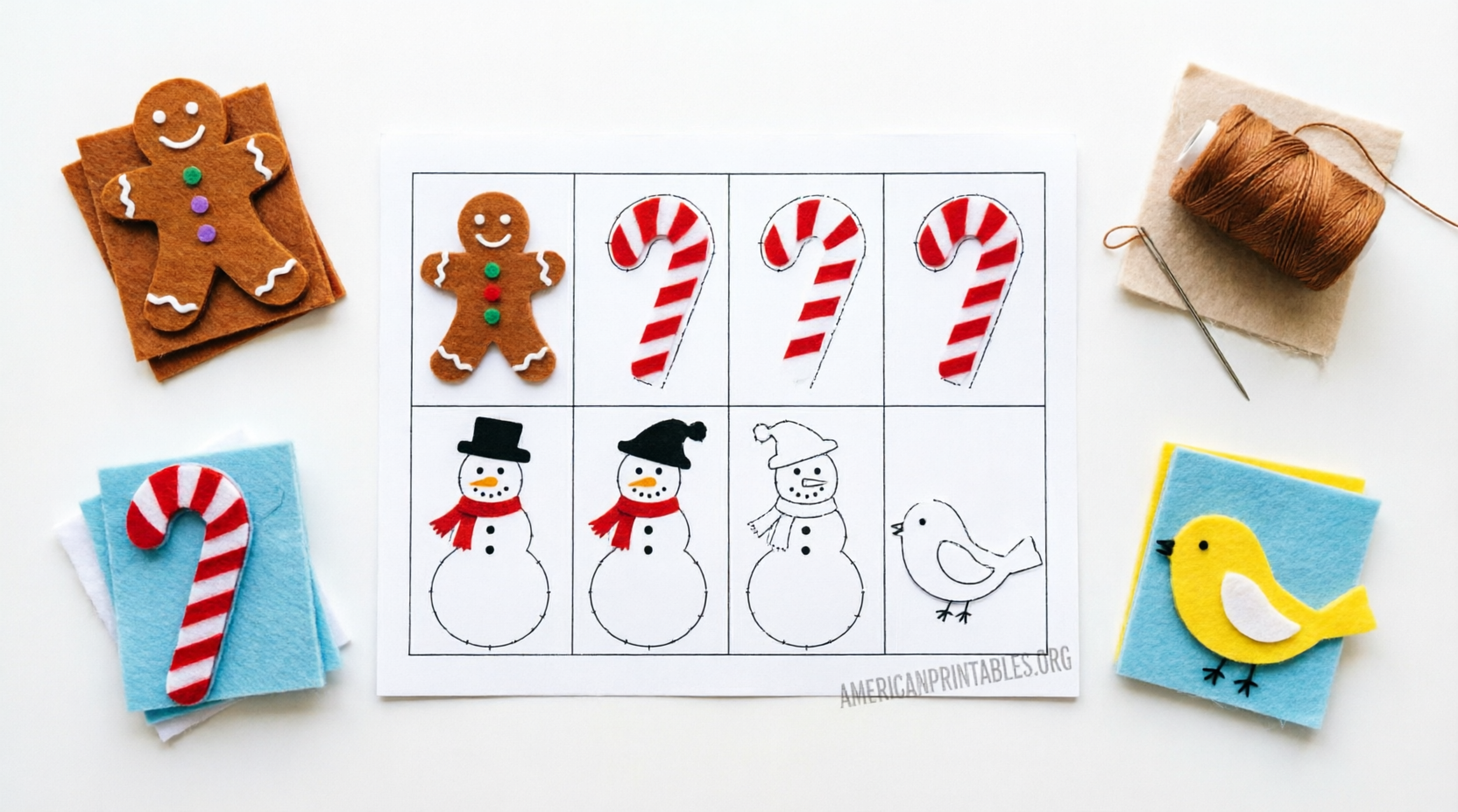 Free Printable Felt Ornament Patterns (2)