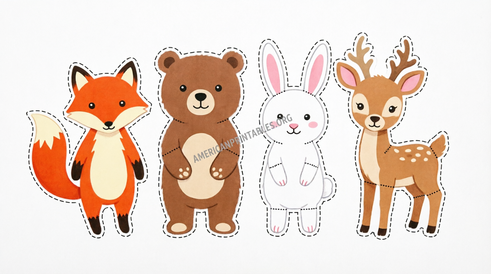 Free Printable Finger Puppet Templates for Kids (1)