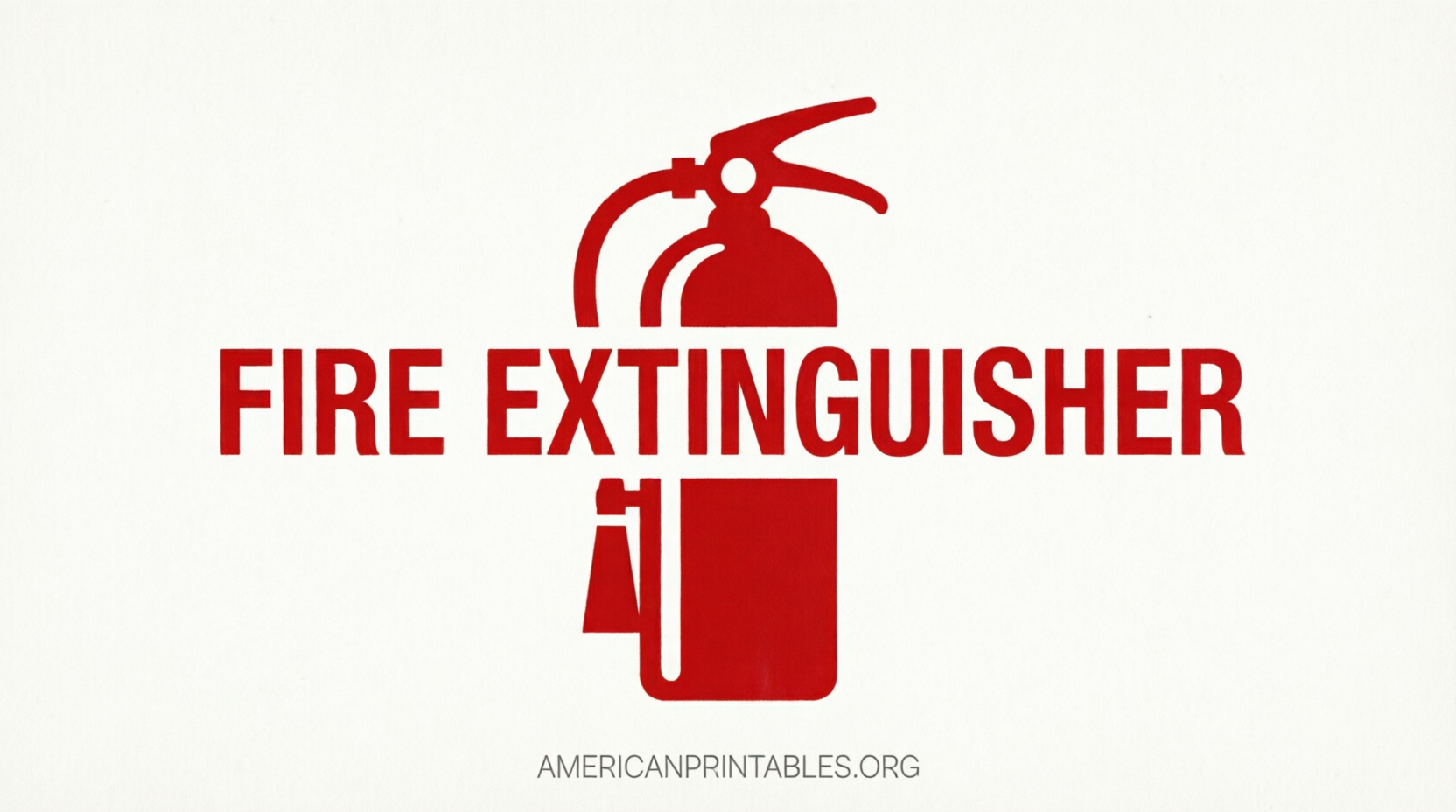 Free Printable Fire Extinguisher Signs (PDF) (1)