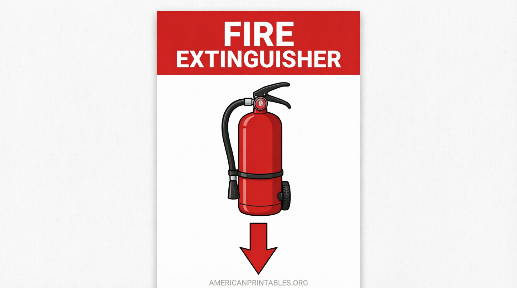 Free Printable Fire Extinguisher Signs (PDF) (4)