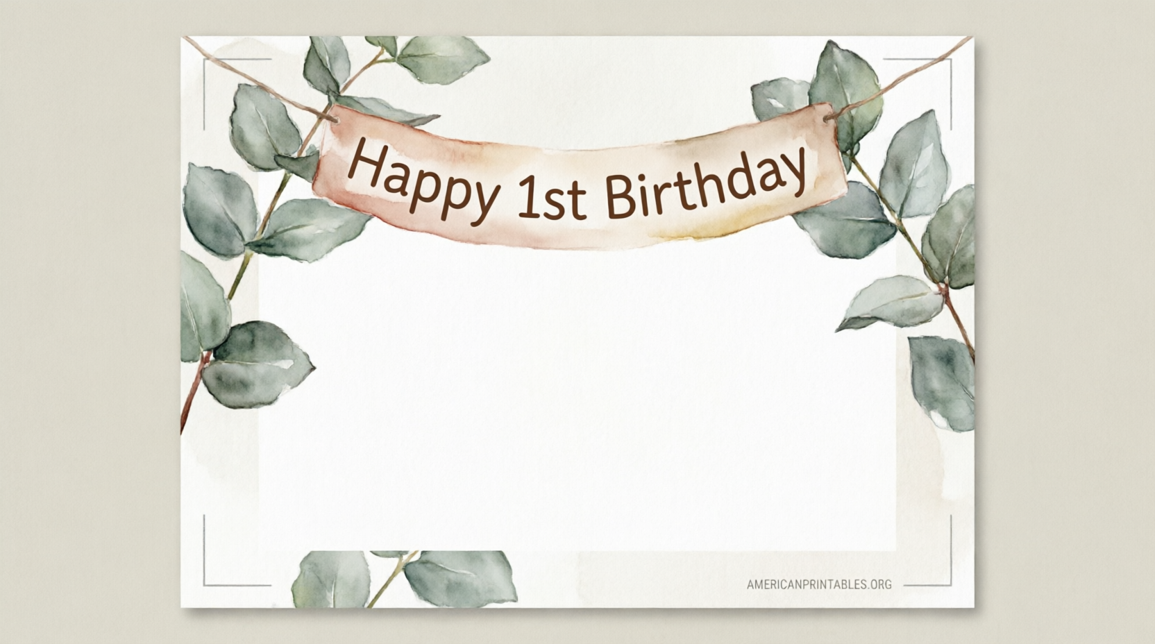 Free Printable First Birthday Cards to Download (2)