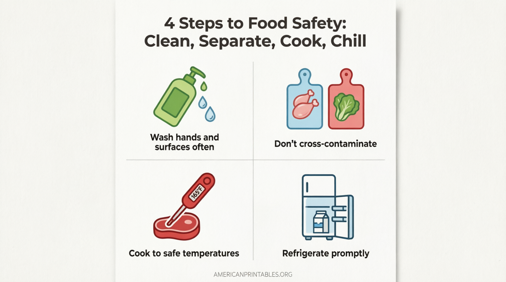 Free Printable Food Safety Posters (USA) (1)