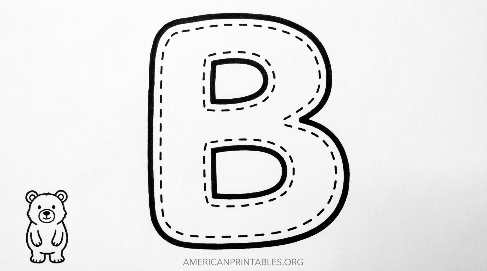 Free Printable Full Page Alphabet Letters (4)