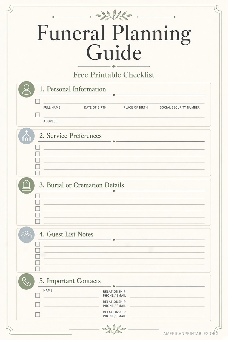 Free Printable Funeral Planning Guide USA (1)