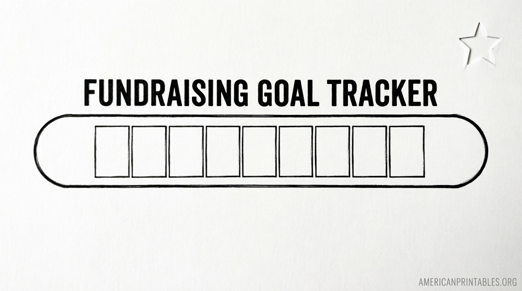 Free Printable Goal Thermometer Charts (4)