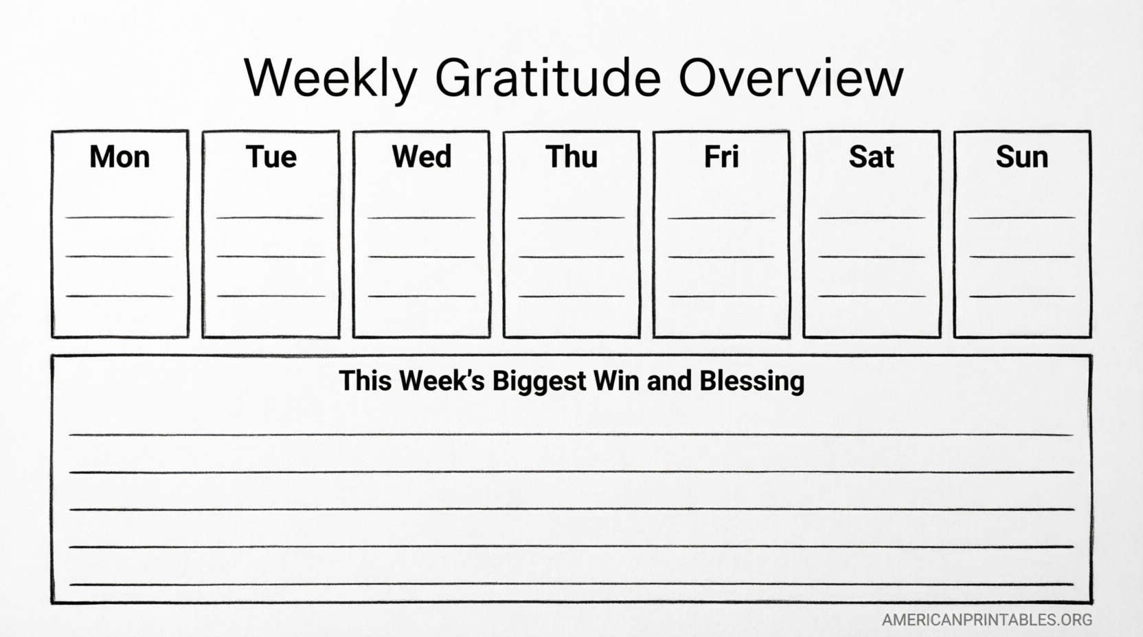 Free Printable Gratitude Journal Pages (2)
