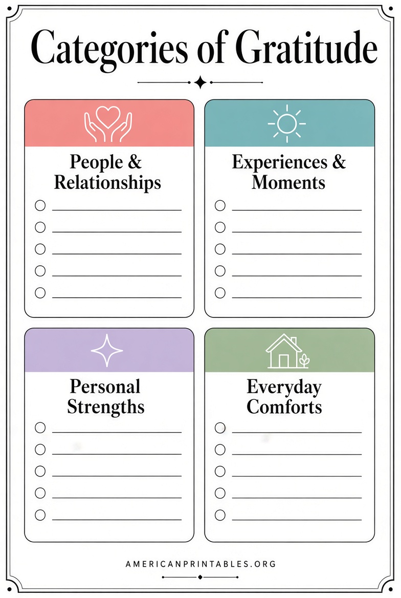 Free Printable Gratitude Worksheets for Adults PDF (2)