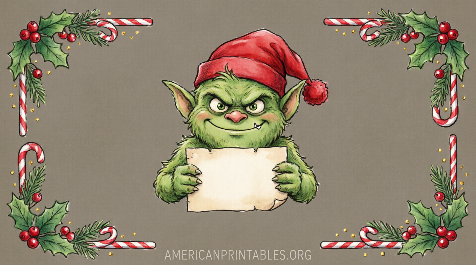 Free Printable Grinch Party Invitations (1)