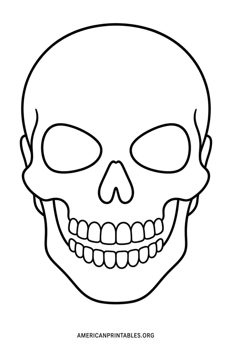 Free Printable Halloween Masks to Color for Kids (2)