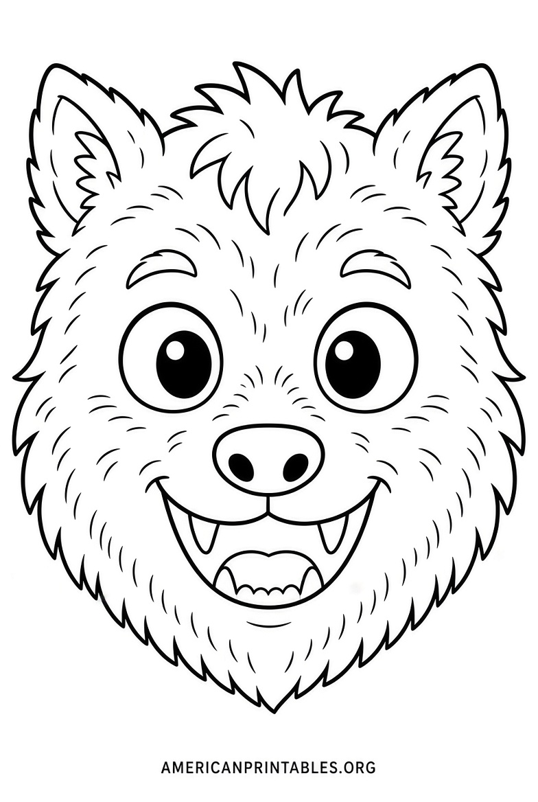 Free Printable Halloween Masks to Color for Kids (3)