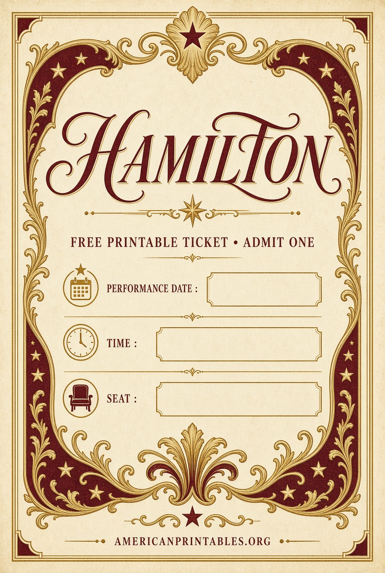 Free Printable Hamilton Tickets Download (4)