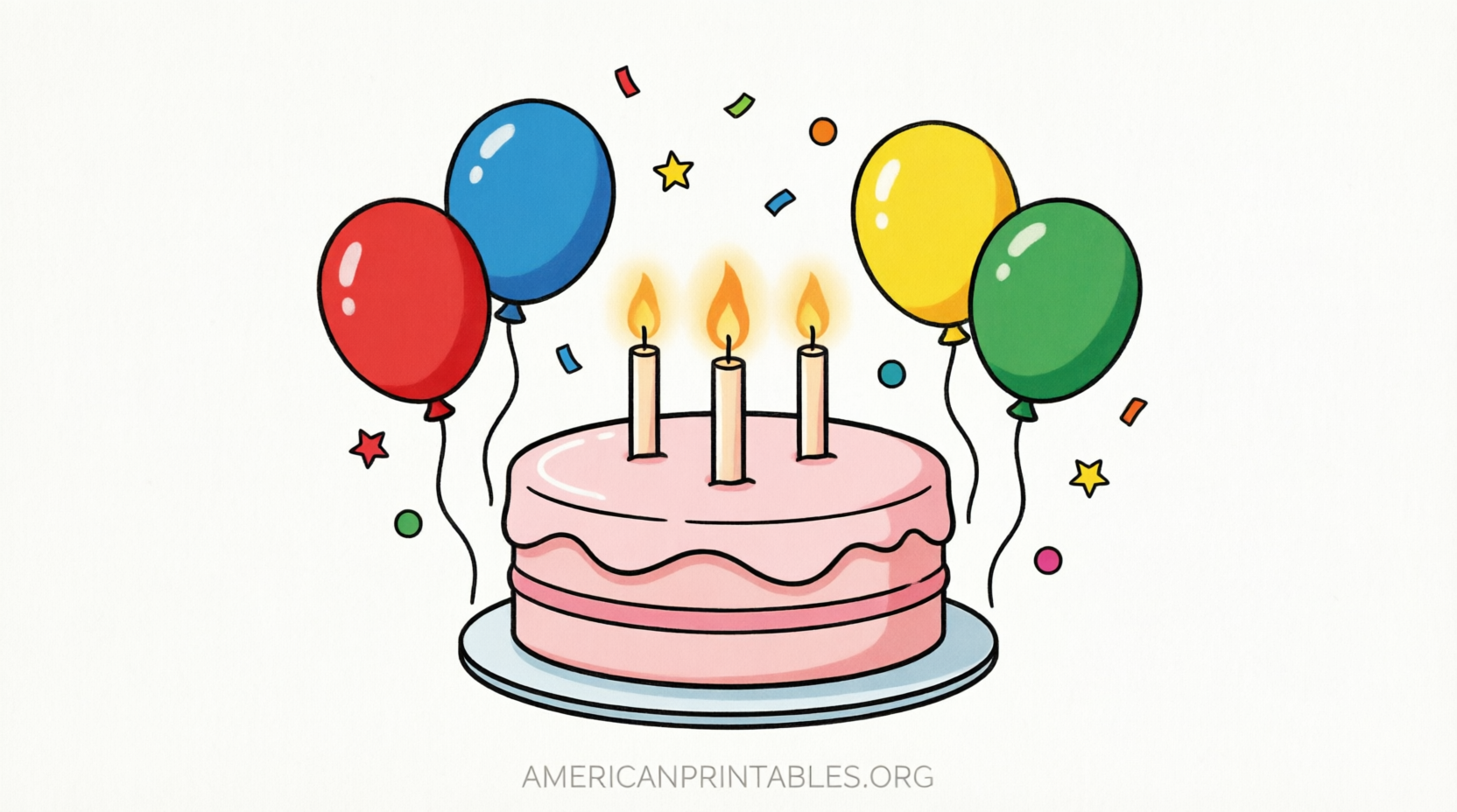 Free Printable Happy Birthday Clip Art Downloads (1)