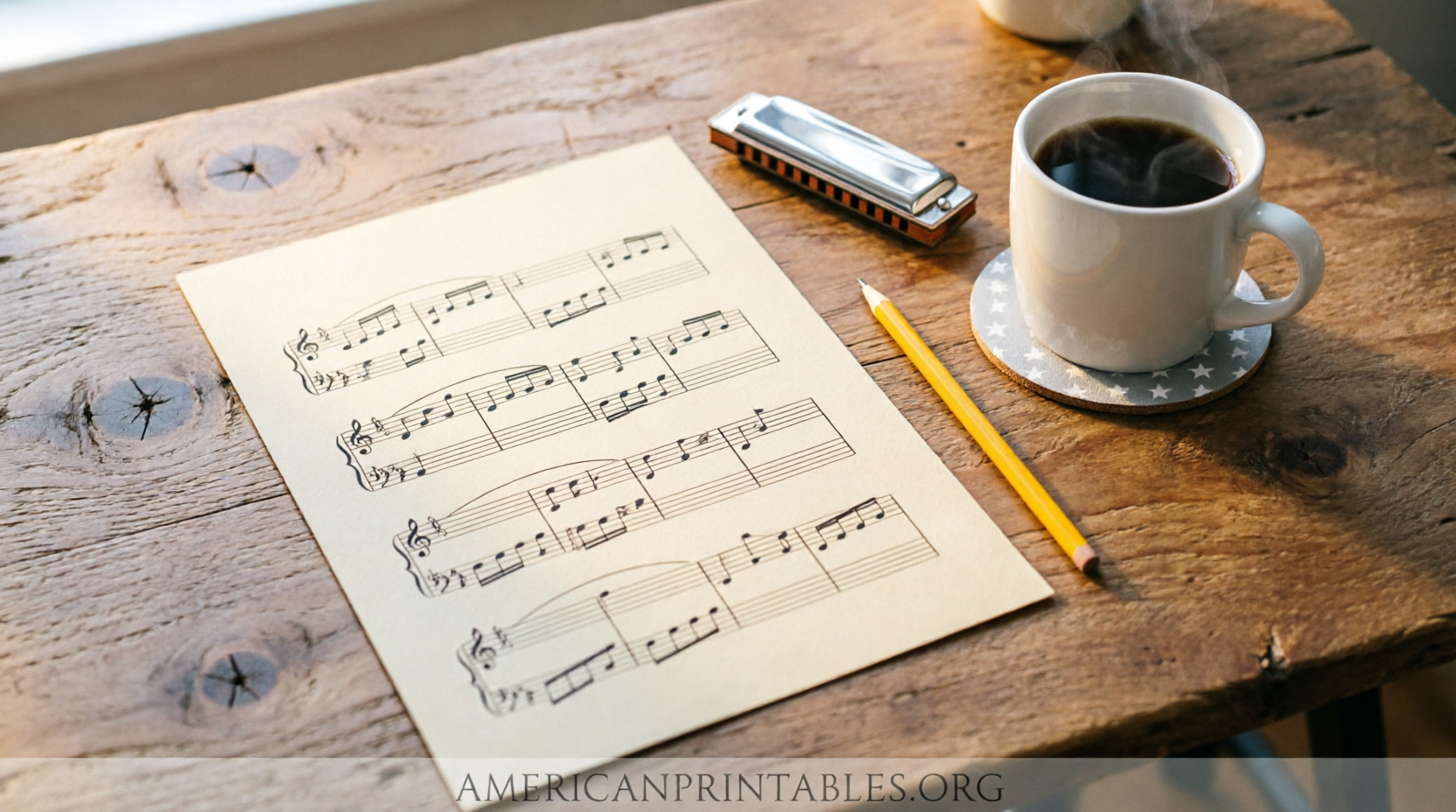 Free Printable Harmonica Sheet Music for Beginners (3)
