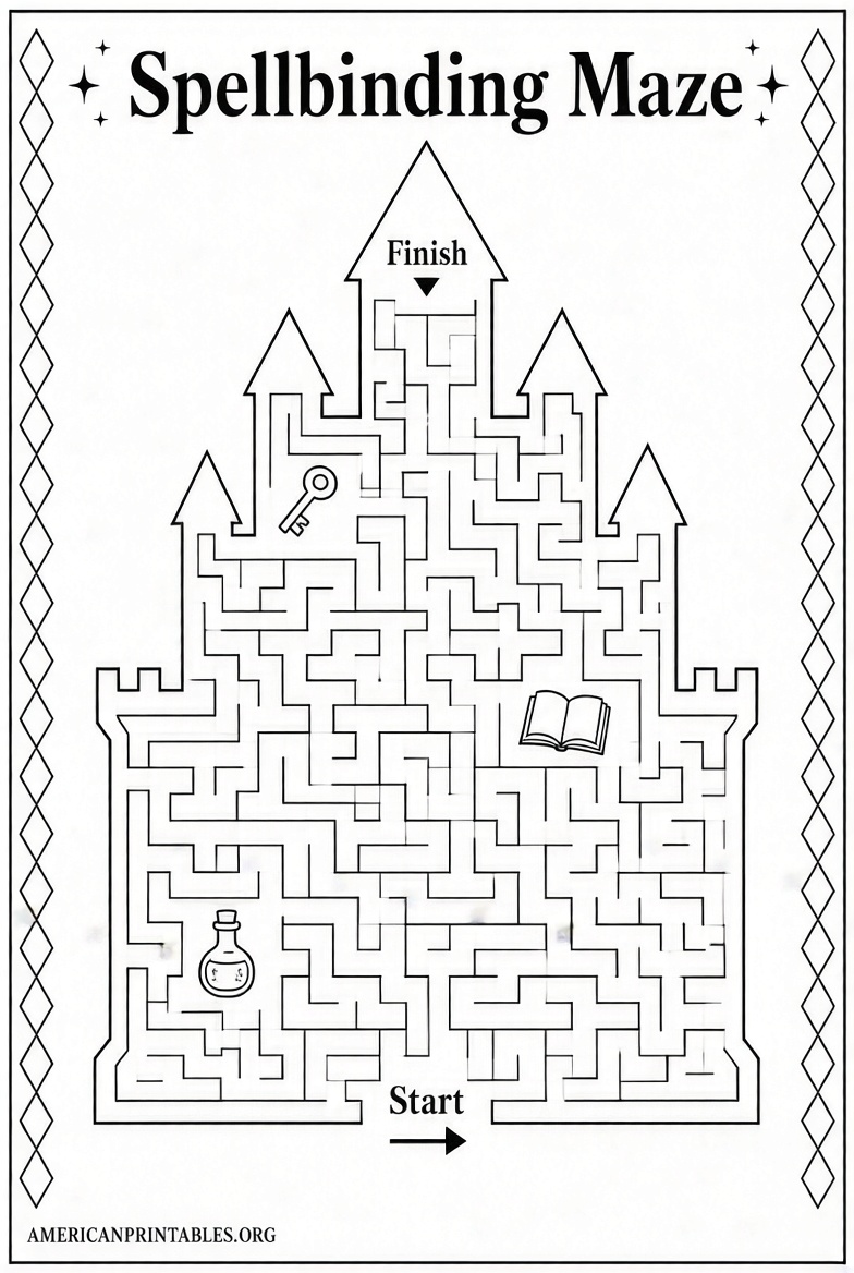 Free Printable Harry Potter Activity Sheets (3)
