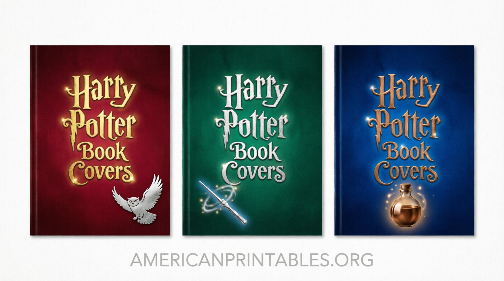 Free Printable Harry Potter Book Covers (1)