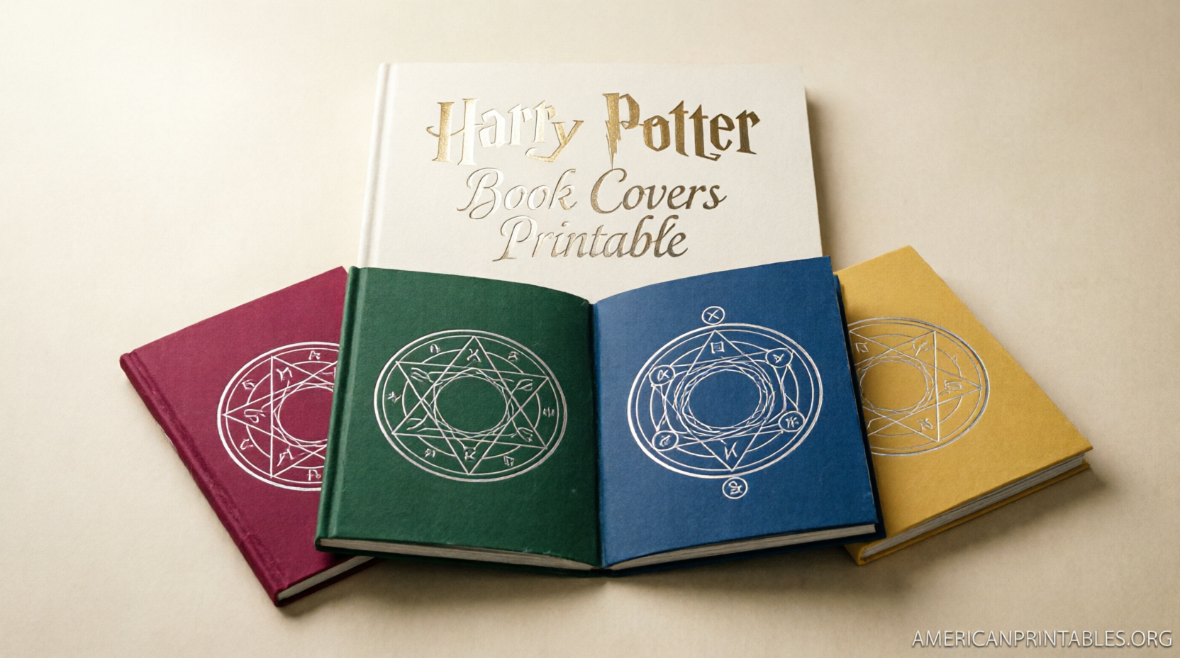 Free Printable Harry Potter Book Covers (2)
