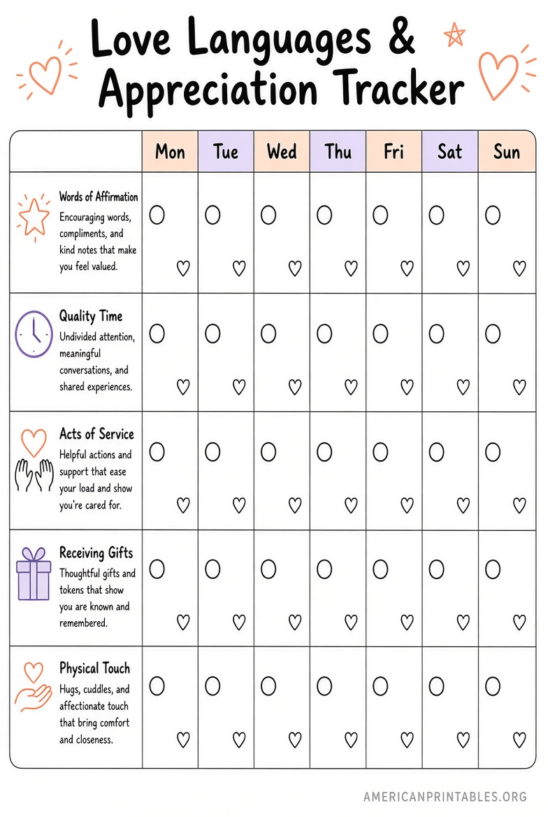 Free Printable Healthy Relationships Worksheets (1)