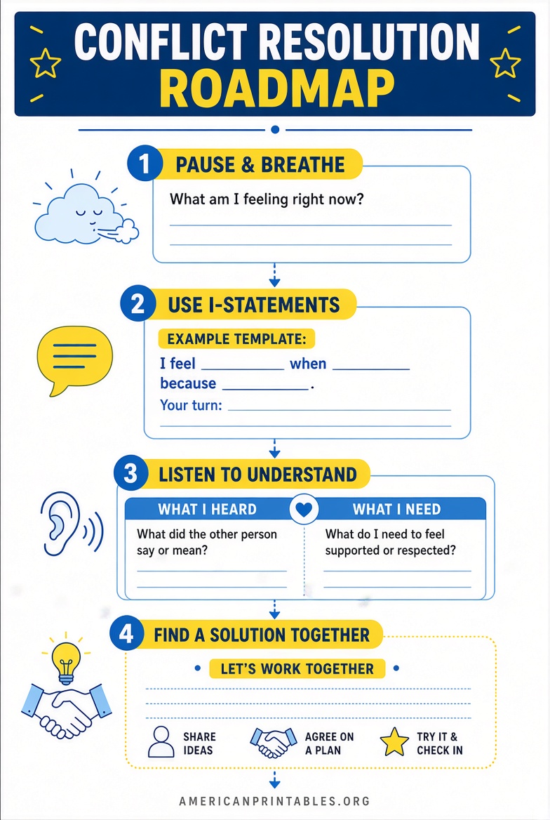 Free Printable Healthy Relationships Worksheets (4)