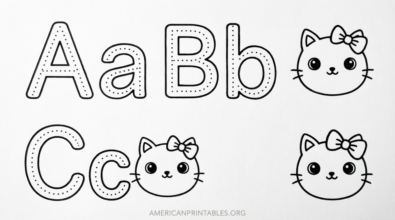 Free Printable Hello Kitty Alphabet Letters (2)