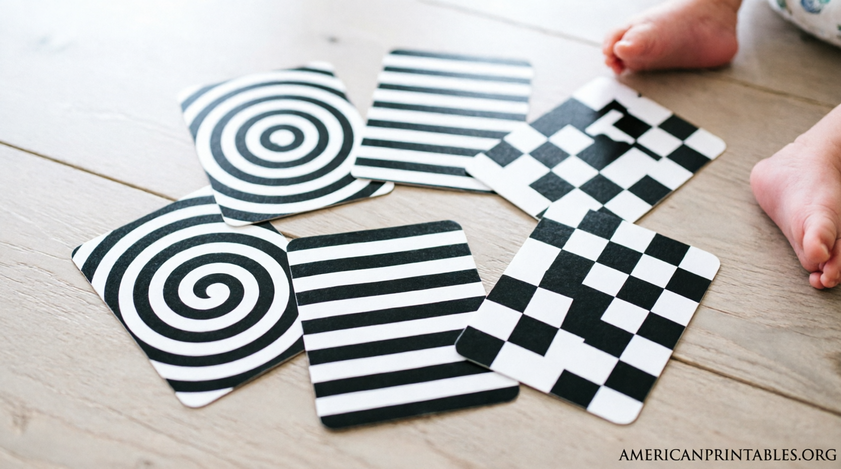 Free Printable High Contrast Cards for Newborns (1)