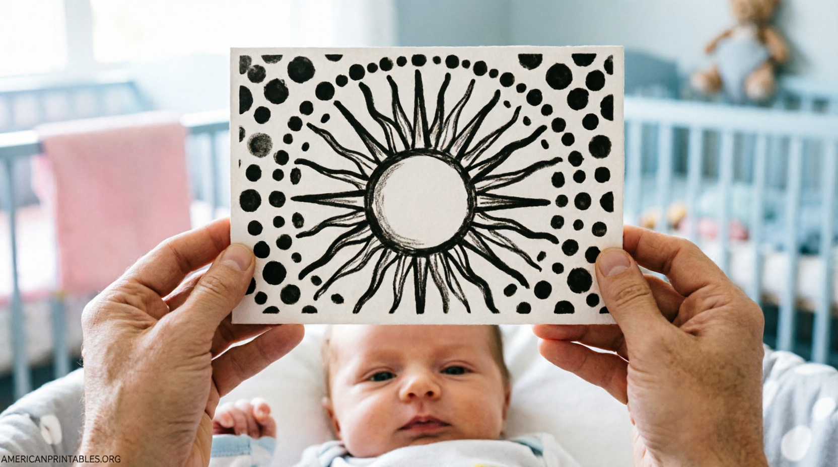 Free Printable High Contrast Cards for Newborns (3)
