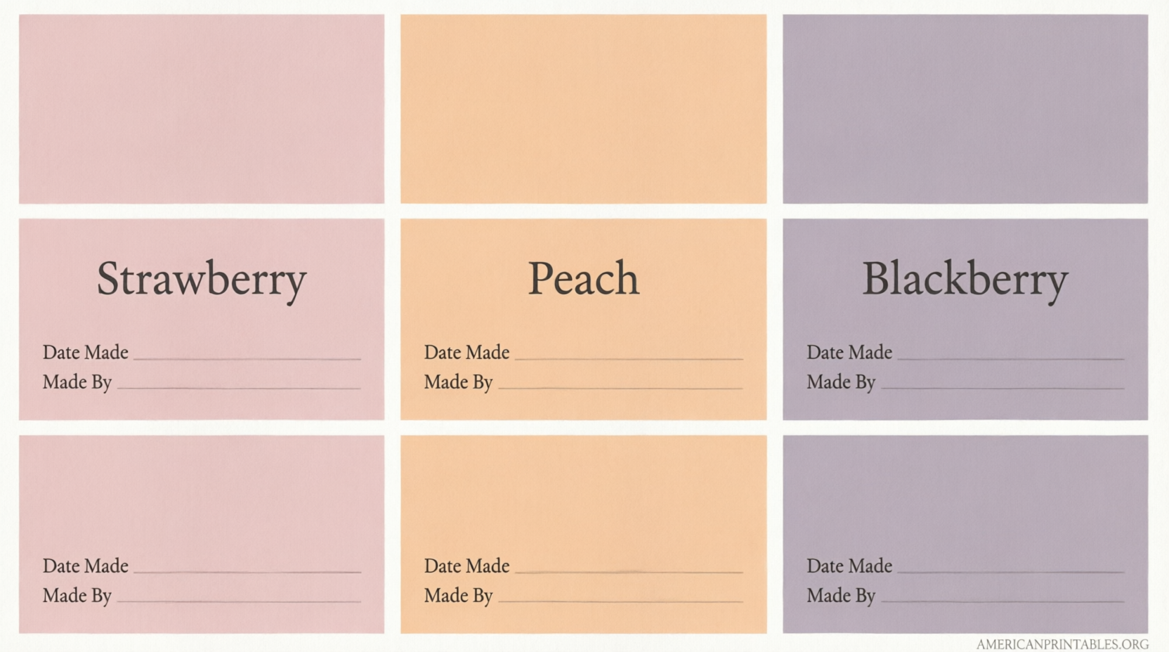 Free Printable Homemade Jam Labels (1)