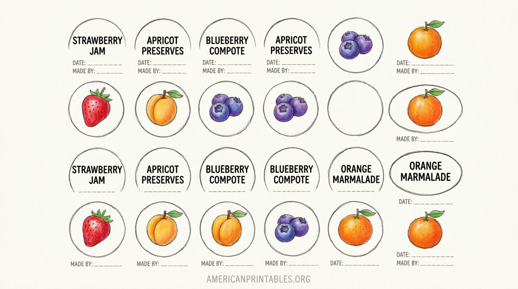 Free Printable Homemade Jam Labels (3)