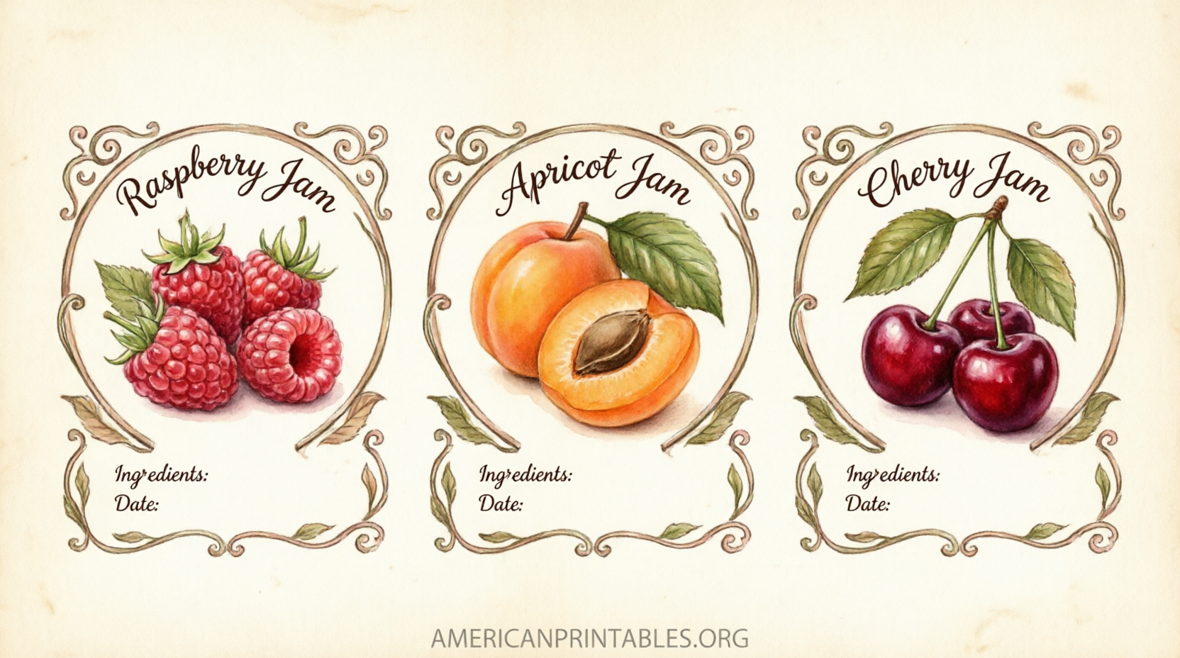 Free Printable Homemade Jam Labels (4)
