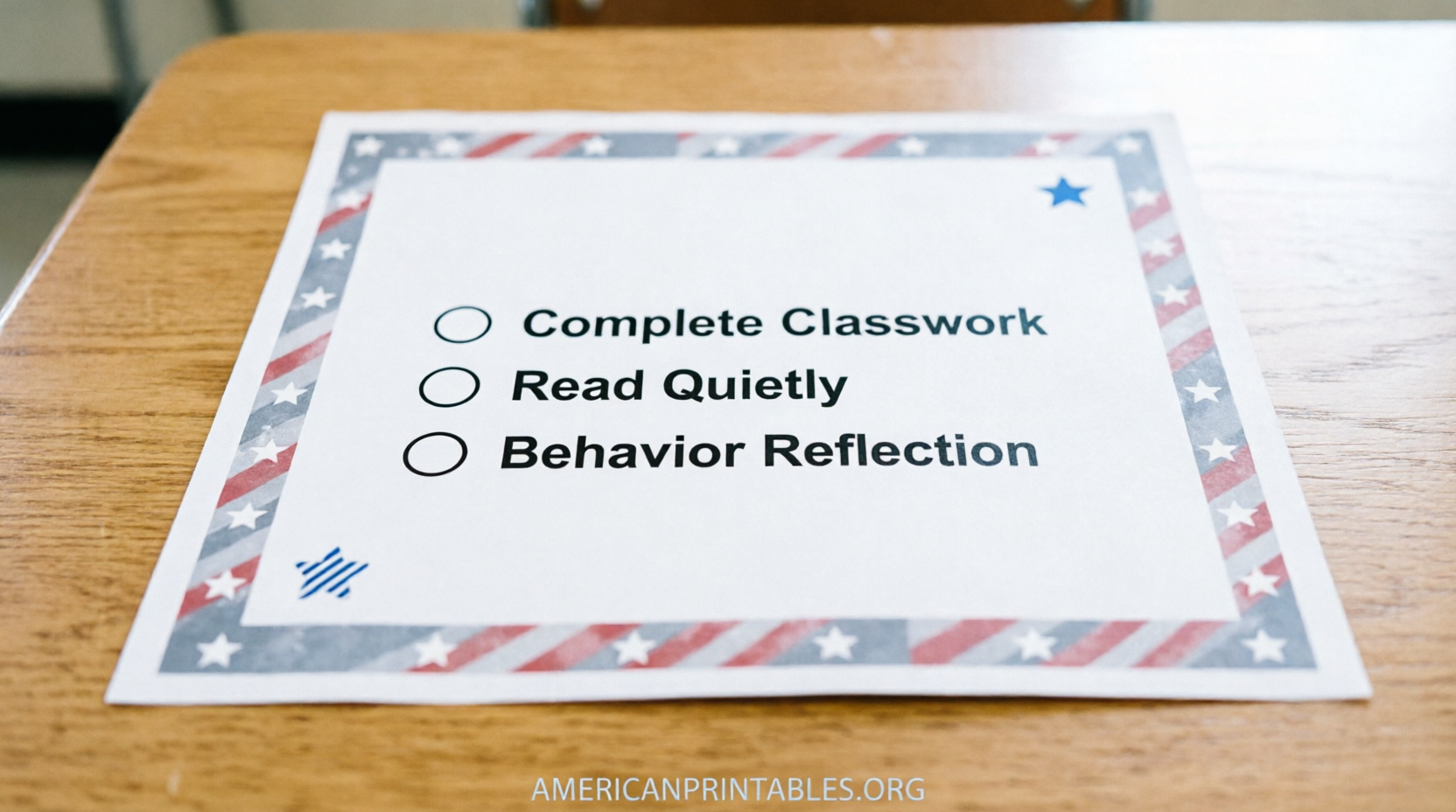 Free Printable In-School Suspension Worksheets (4)