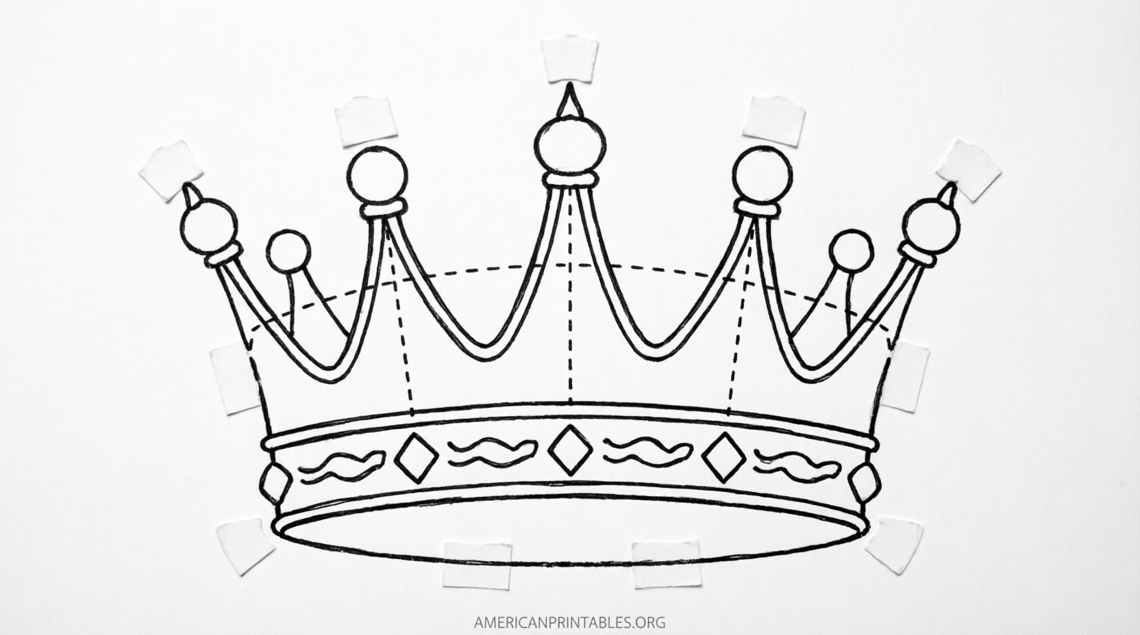 Free Printable King Crown Template (1)