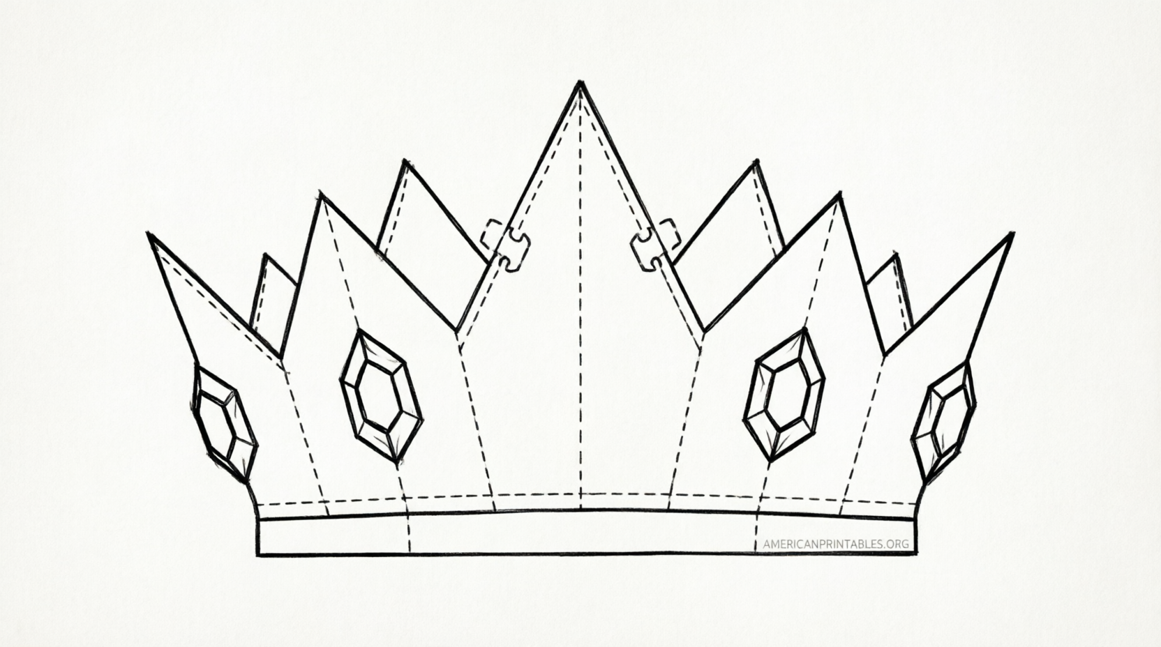 Free Printable King Crown Template (2)