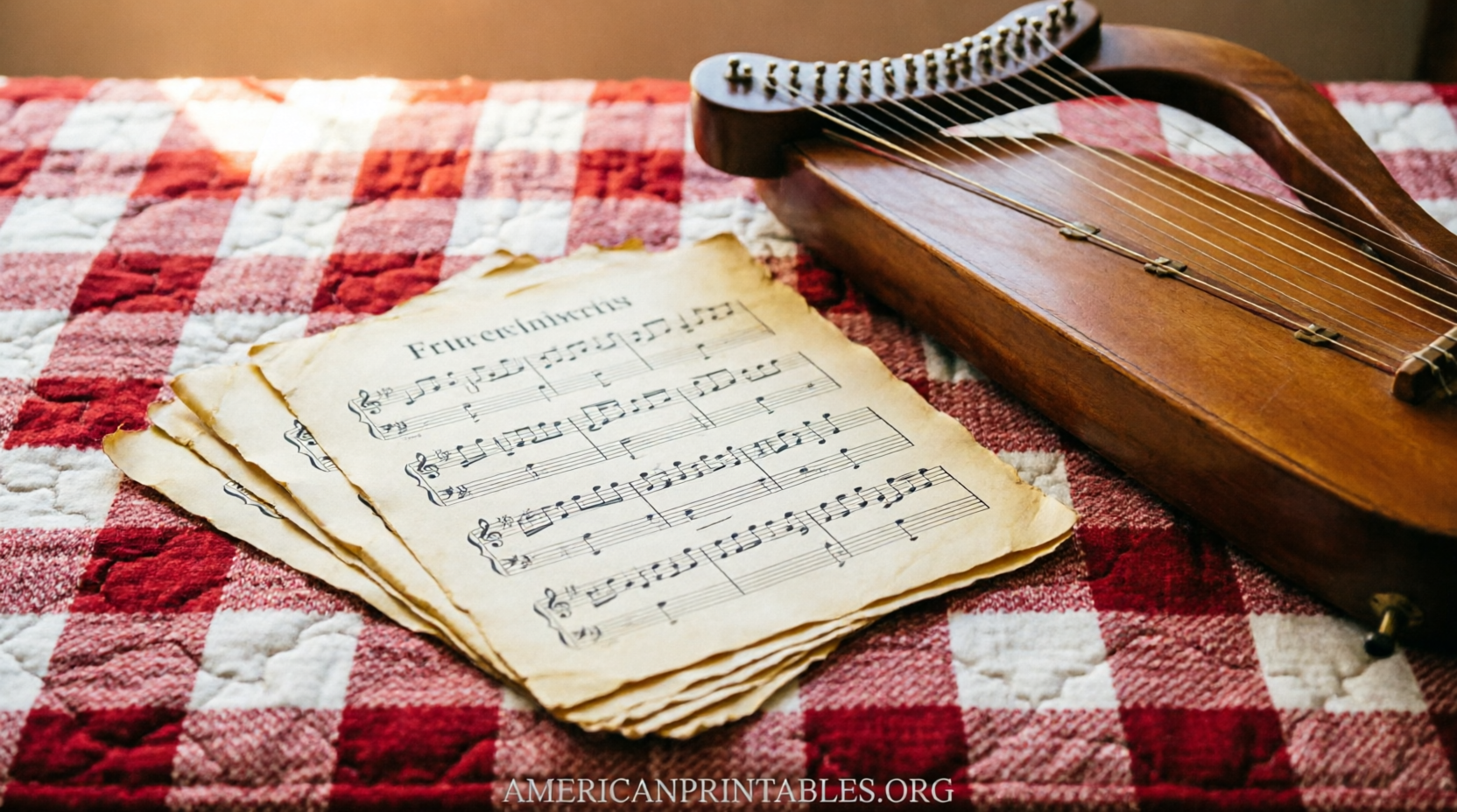 Free Printable Lap Harp Sheet Music (3)