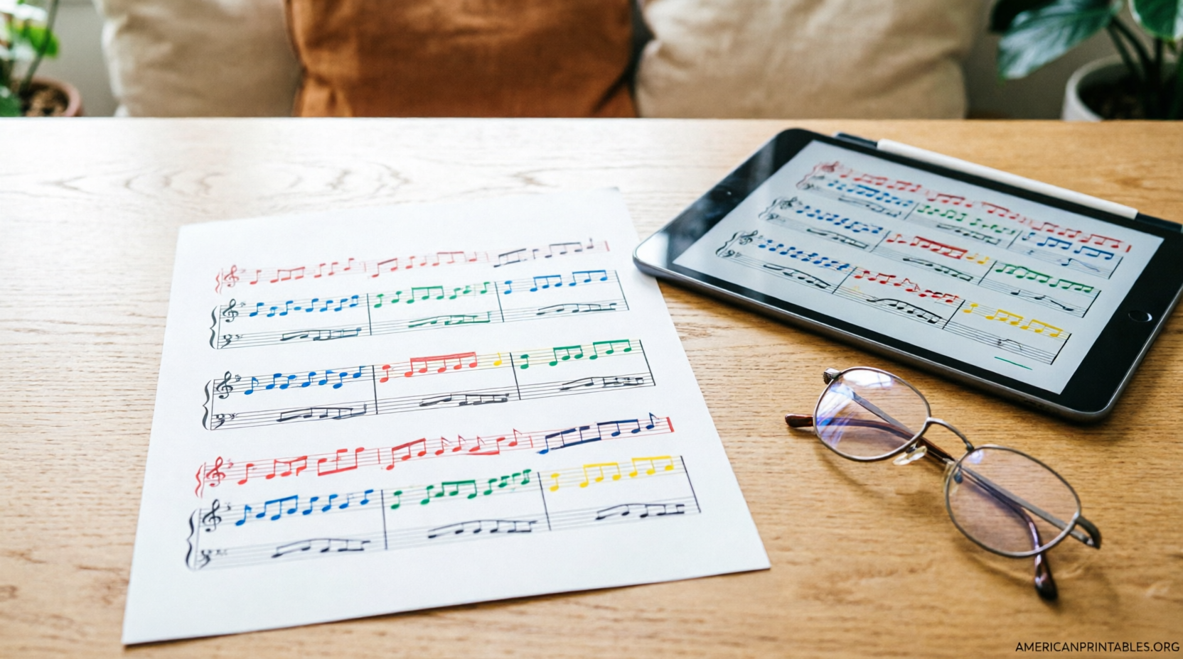 Free Printable Lap Harp Sheet Music (4)