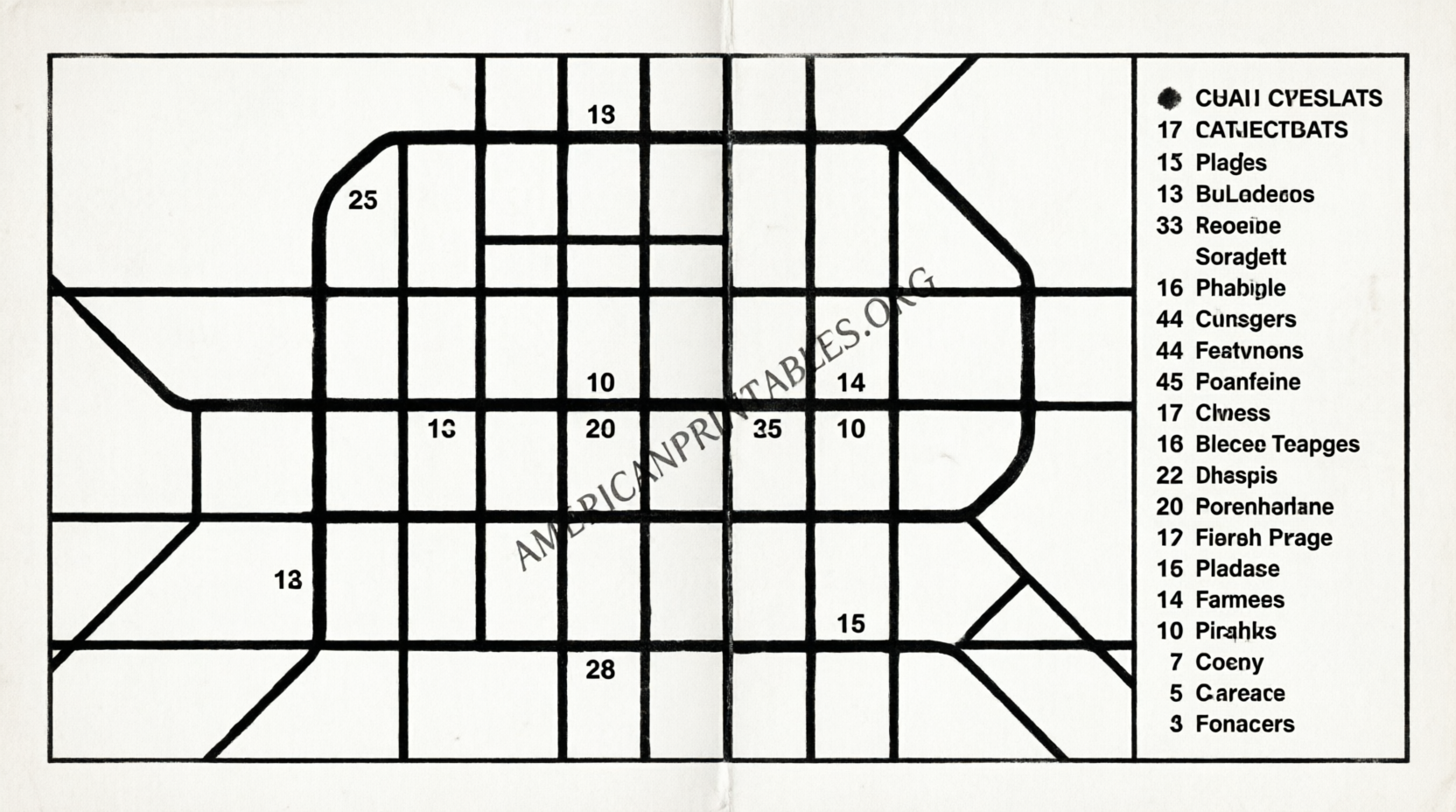 Free Printable Las Vegas Strip Map (2)