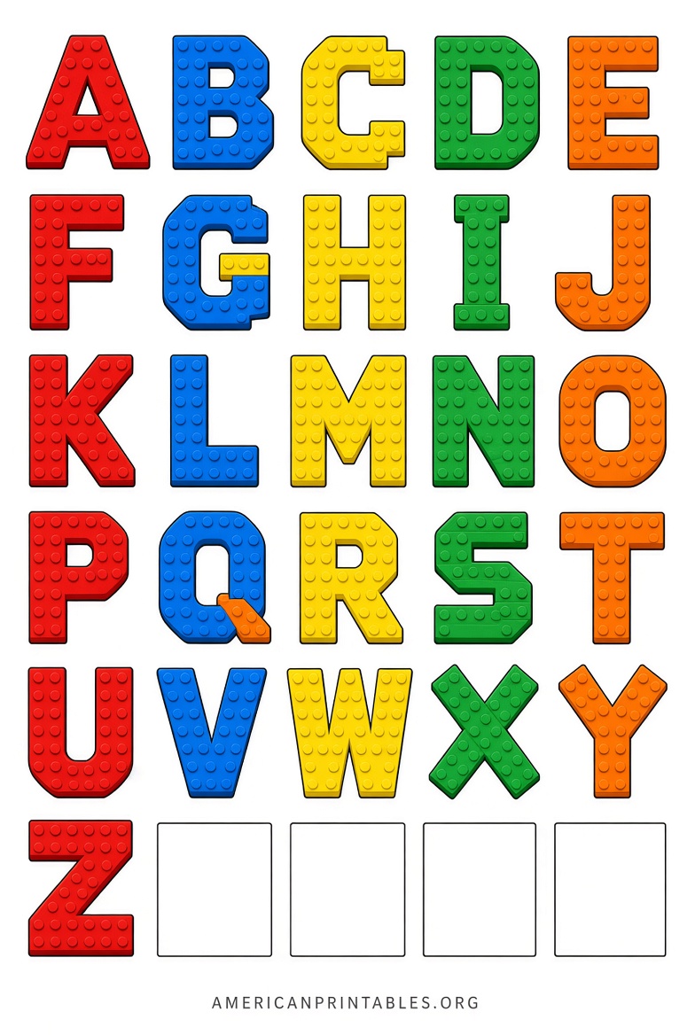 Free Printable Lego Alphabet Letters for Kids (1)